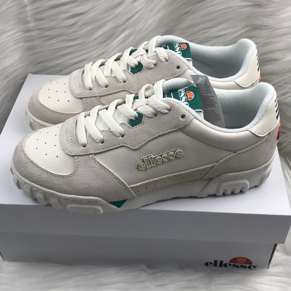 Ellesse Men's Tanker Lo Leather Shoe Size 7 - Picture 1 of 10